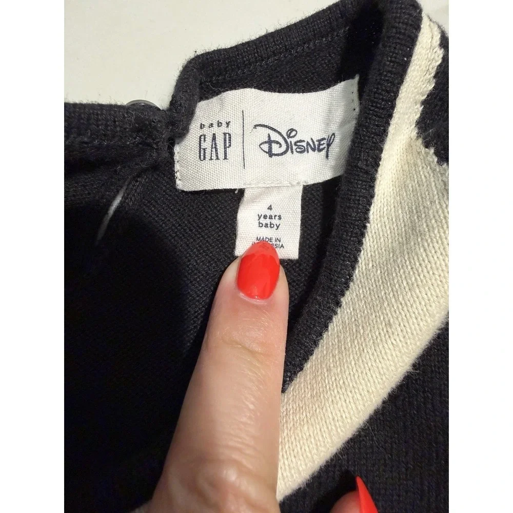 Gap X Disney Minnie Mouse Tulle Dress Sz 4 Years 100% Cotton Best Seller